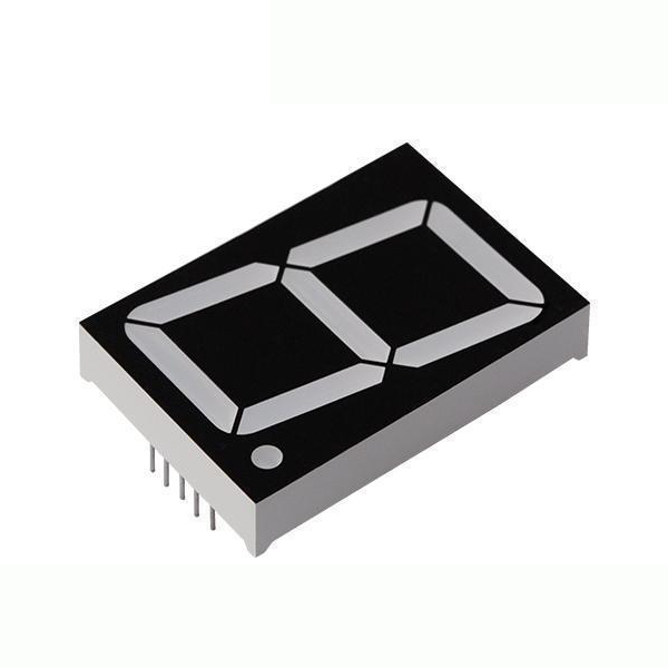 The image shows 2.3 1-digit segment display of China QUEENDOM Company.