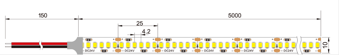 2835 240 led