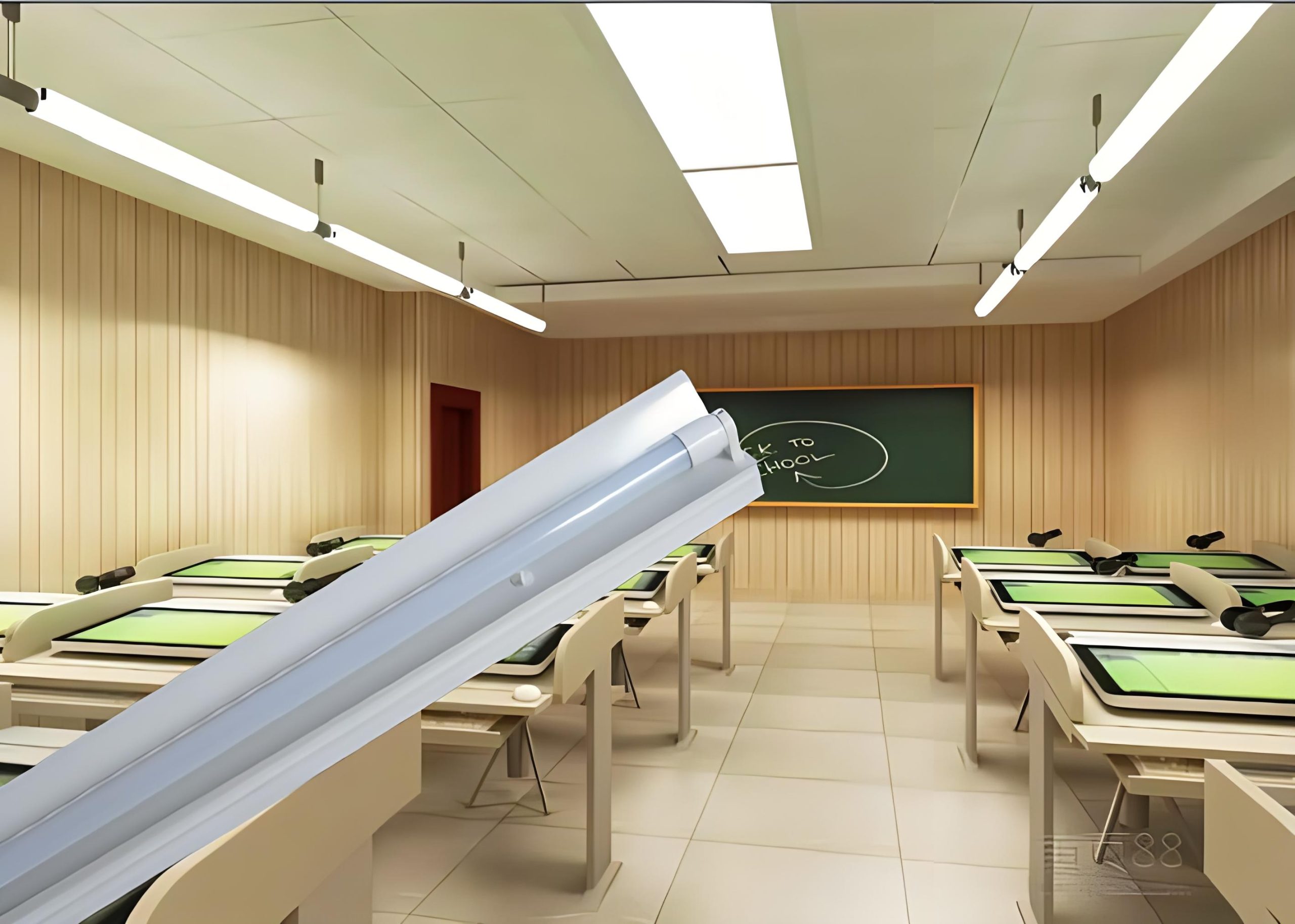 led fluorescent tubes